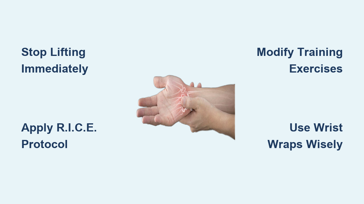 How to Treat Wrist Injury from Weight Lifting